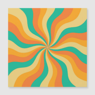 レトロ70s日が差すことの背カラフル景