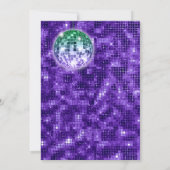 レトロ70s最後のディスコバチェロレッテ 招待状 (裏面)