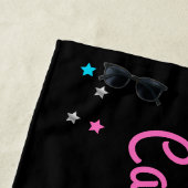 レトロ70's ネオンディスコボール独身最後の夜会 ビーチタオル (インサイチュ)