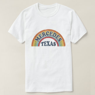 レトロ70's メルセデス テキサス ダストレス レインボープライド tシャツ