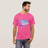 レトロ70S 80S Dj EdmテクノRave Tシャツ (正面フル)