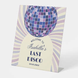 レトロ70s Groovy最後のディスコバチェロレッテへようこそ 台座サイン