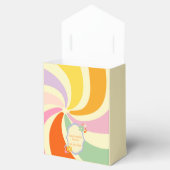 レトロ70s Groovy Waveフラワーサンキュー フェイバーボックス (オープン)