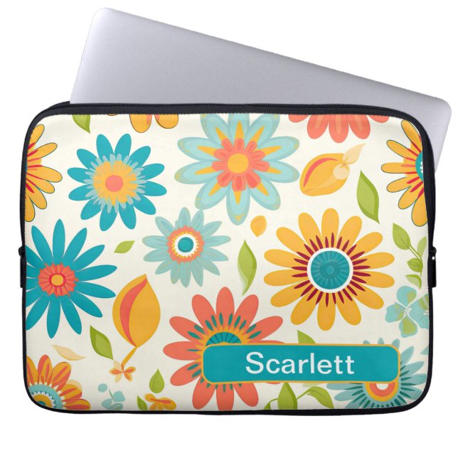 レトロ7 ラップトップスリーブ (正面)