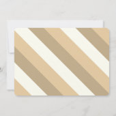 レトロ80のカセットテープミュージックブルー誕生日 招待状 (裏面)