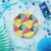 レトロ80のスタイル紙プレート ペーパープレート (パーティー)