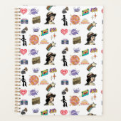 レトロ80のVibesメモリ プランナー手帳 (正面)