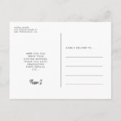 レトロ80年代のカラフル卒業パーティー写真 ポストカード (裏面)