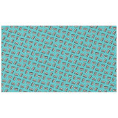 レトロ80年代カセットテープ音楽誕生会 テーブルクロス (正面(横))