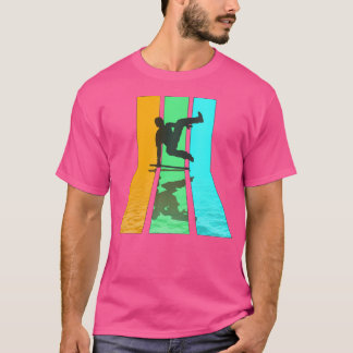 レトロ80年代ビンテージスタイルパルクール Tシャツ