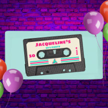 レトロ80年代ミュージックミックステープ50th誕生日パーティー