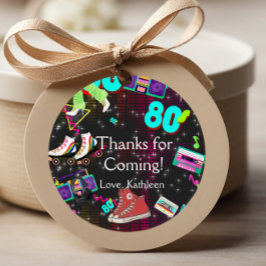 レトロ80年代レトロありがとう フェイバータグ