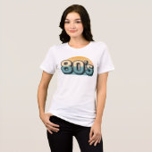 レトロ80年代 トライブレンドＴシャツ (正面全面)
