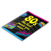 レトロ80年代:音楽最高のの時代は今までだ! ノートブック (左側)