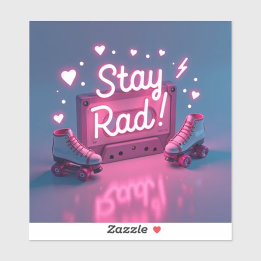 レトロ80sおよび90sのVibes シール (シート)