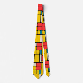 レトロ80sはっきりした幾何明モダンるい ネクタイ