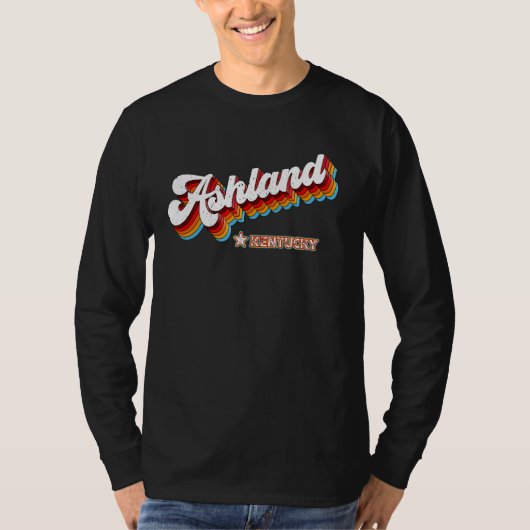 レトロ80sアッシュランドケンタッキー tシャツ (正面)