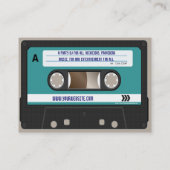 レトロ80sカセットテープ 名刺 (裏面)