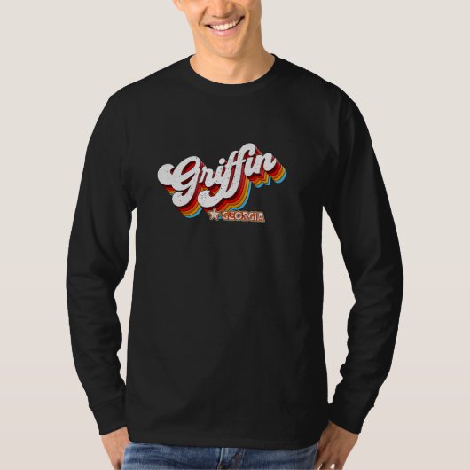 レトロ80sグリフィンジョージアガ tシャツ (正面)