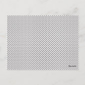 レトロ80'sスケートパーティー誕生日招待状 ポストカード (裏面)