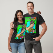 レトロ80sヒップホップ tシャツ (ユニセックス)