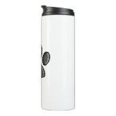 レトロ80sビデオゲーム8ビットピクセルアートドッグポー タンブラー (回転右)