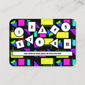 レトロ80S型枠事業会社ロゴ 名刺 (正面)