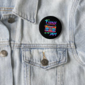 レトロ80's 7年生が好きなバックトゥスクール 缶バッジ (インサイチュ)