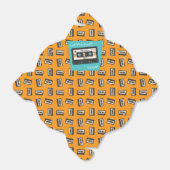 レトロ80's 90'sカセットテープ音楽誕生日パーティー フェイバーボックス (折り畳みなし)