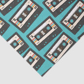 レトロ80's 90'sカセットテープ音楽誕生日パーティー 薄葉紙 (詳細)