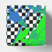 レトロ80's/90'sヒップホップベビーシャワー写真 フェイバーボックス (上部)