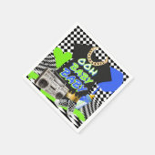 レトロ80's/90'sヒップホップベビーシャワー スタンダードカクテルナプキン (角)