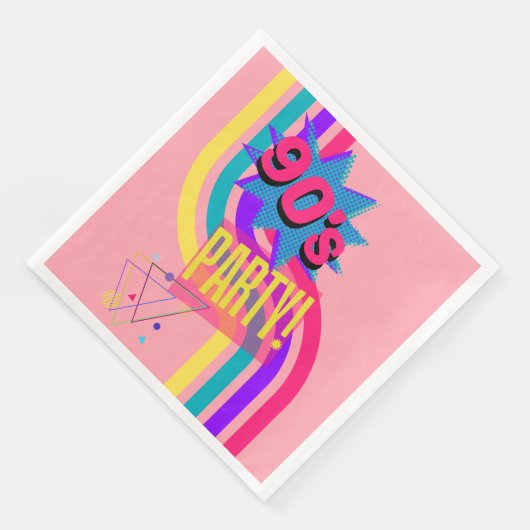 レトロ90のパーティーピンクノスタルジック誕生日 (コーナー)