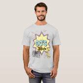 レトロ90の音楽ヴィンテージスタイル Tシャツ (正面フル)