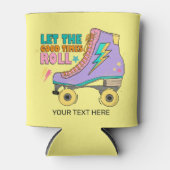 レトロ90レッツグータイムズスケー転がツ名前 缶クーラー (正面)