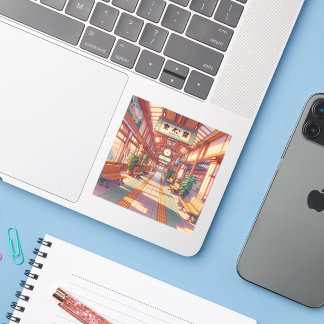 レトロ90年代アニメジャパン駅 シール