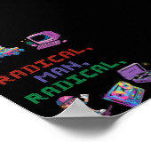 レトロ90年代ストリートウェアポスター ポスター (角)