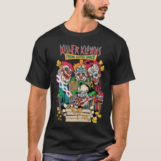 レトロ90年代 キラー・クラウン ビンテージ 少年 Tシャツ (正面)