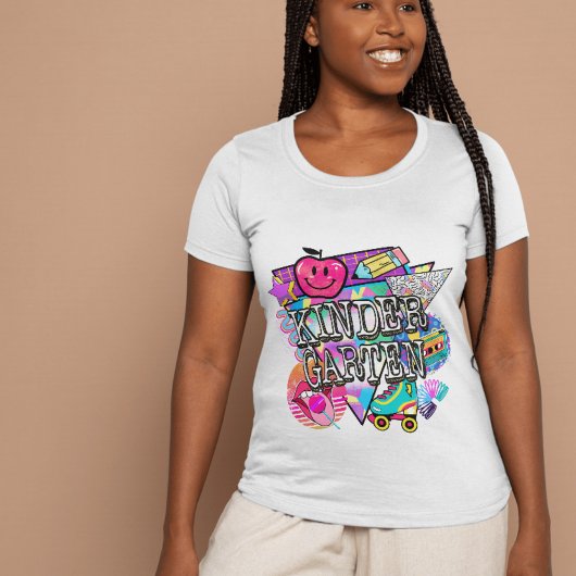 レトロ90幼稚園Tシャツ Tシャツ