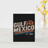 レトロ90sアメリカ湾Est 2025サンセットビーチ カード (黄色い花)