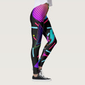 レトロ90sノスタルジックレギンス レギンス (右)