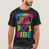 レトロ90'sビニールカセットデザイン tシャツ (正面)