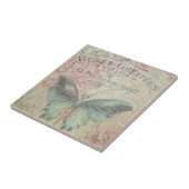 レトロ,みすぼらしいシック,ヴィンテージ,田舎風,花模様,b タイル (側面)