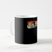 レトロ アイスホッケー コーヒーマグカップ (正面左)