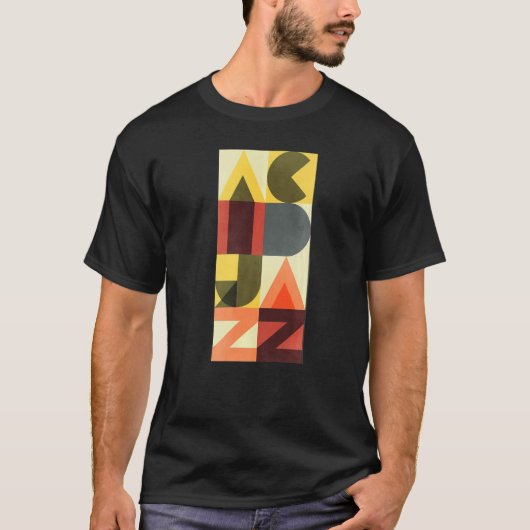 レトロ アシッド ジャズ 90年代 ジャズ Tシャツ (正面)