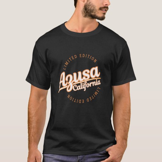 レトロ アスレチック あずさ カリフォルニア 衣類 Tシャツ (正面)