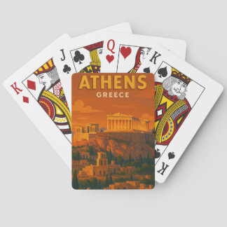 レトロ アテネ ギリシャ 旅行 トランプ