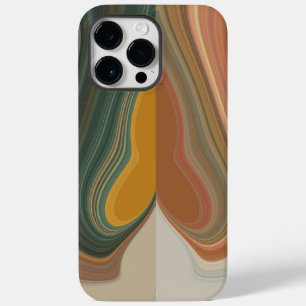 レトロ アブストラクト アート プリント Case-Mate iPhone 14 PRO MAXケース
