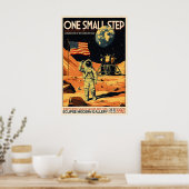 レトロ アポロ11号 月面着陸 ポスター ビンテージ スペース (キッチン)