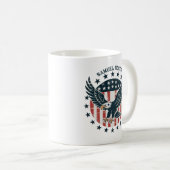 レトロ アメリカン イーグル コーヒーマグカップ (正面右)